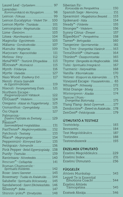 Tartalomjegyzek Esszencialis Erzelmeink 2