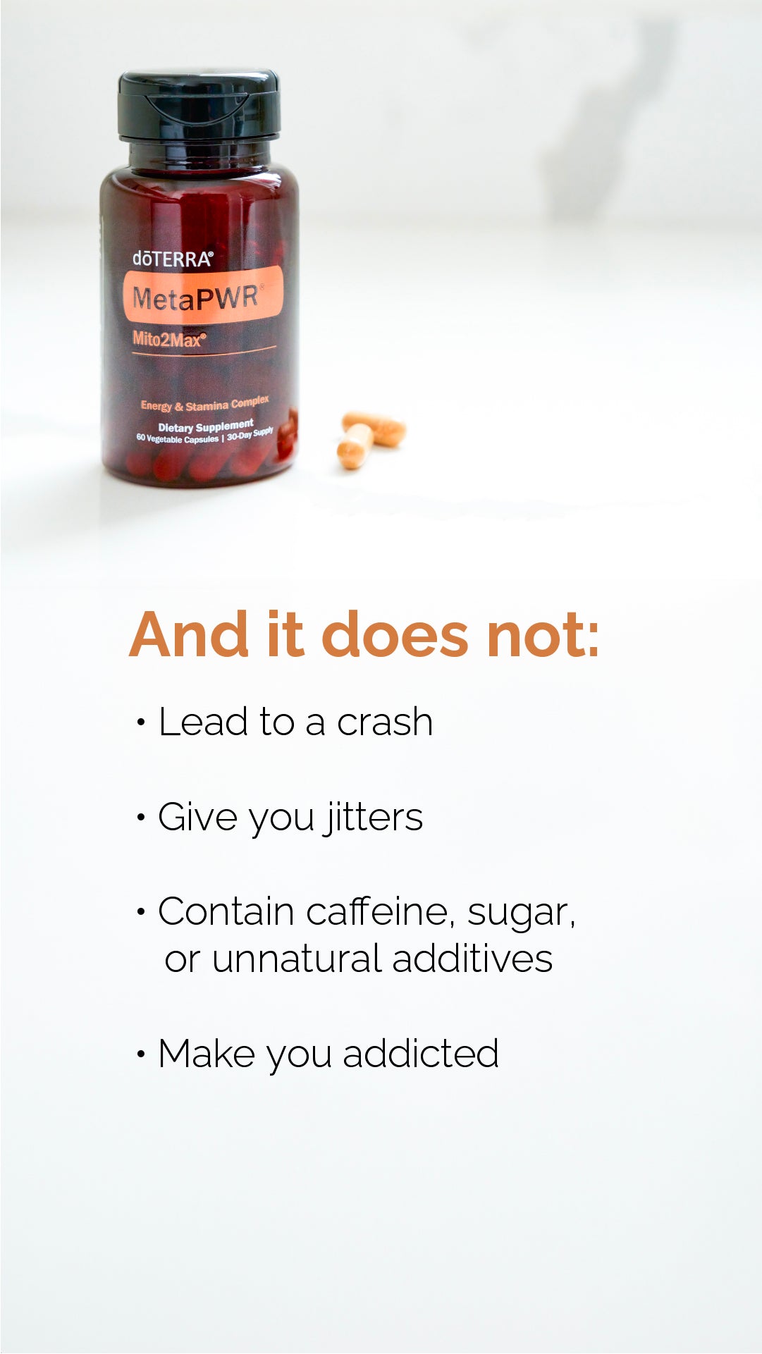 Doterra MetaPWR Mito2max zöldségkapszula